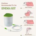 Douchem  Enema Pot 1000ml-Safe and easy way to stomach Cleansing. 
