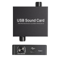 USB-C Sound Card Audio External 3.5mm Microphone Audio Adapter Soundcard for PC Laptop Headset USB Sound Card Easy Install. 