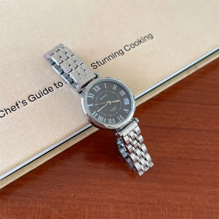 BEIRUTE%20Steel%20Band%20Women's%20Watch%20Cool%20Versatile%20Fashion%20Small%20Silver%20Watch%20-%20Image%206