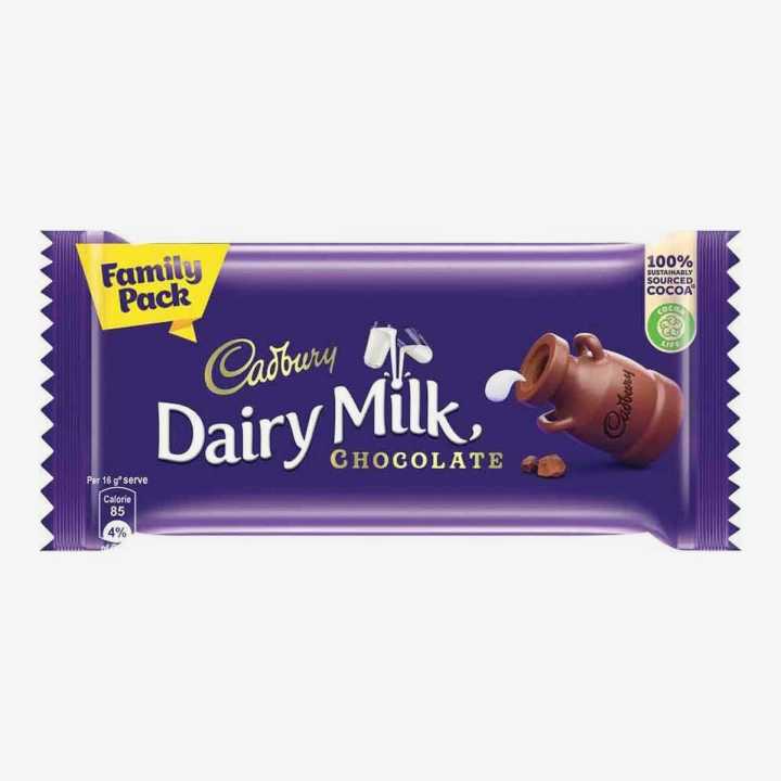 Cadbury Dairy Milk Chocolate Family Pack 130g