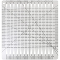1 Piece 5 in 1 Quilt Cutting Ruler Charming Shape Cutting Quilting Ruler and Template. 