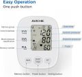 2024 AVICHE Blood Pressure Monitor - Automatic Upper Arm Machine & Accurate Adjustable Digital BP Cuff Kit - Largest Display - Voice Broadcast - Includes Adaptor Grey. 