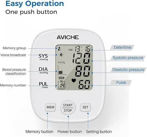 2024%20AVICHE%20Blood%20Pressure%20Monitor%20-%20Automatic%20Upper%20Arm%20Machine%20&%20Accurate%20Adjustable%20Digital%20BP%20Cuff%20Kit%20-%20Largest%20Display%20-%20Voice%20Broadcast%20-%20Includes%20Adaptor%20Grey%20-%20Image%204