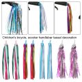 2pcs Gift Cycling Accessories Kids Girls Boys Tricycle Handlebar Tassels Streamers Tassel Bike Bicycle Decoration Scooter Parts. 