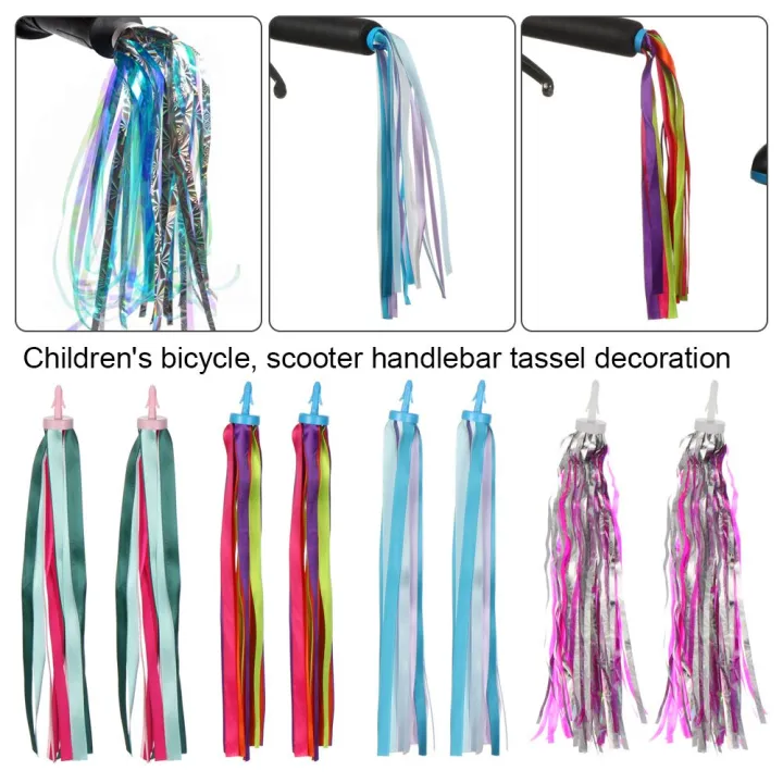 2pcs%20Gift%20Cycling%20Accessories%20Kids%20Girls%20Boys%20Tricycle%20Handlebar%20Tassels%20Streamers%20Tassel%20Bike%20Bicycle%20Decoration%20Scooter%20Parts%20-%20Image%206