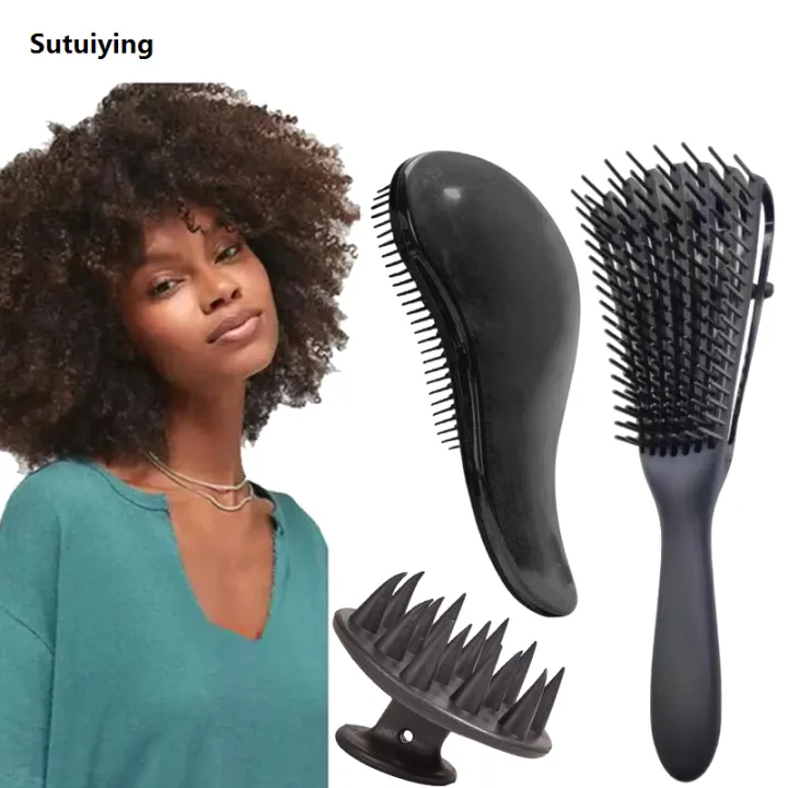 Sutuiying%203PC%20Hair%20Brush%20Detangling%20Brush%20Anti-Static%20Scalp%20Massage%20Hair%20Comb%20Luxury%20Set%20Women%20Detangle%20Hairbrush%20for%20Styling%20Curly%20Hairdressing%20-%20Image%207