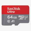SanDisk Ultra microSDXC 64GB Speed UHS-I Card Class @10 Microsd Memory Card. 