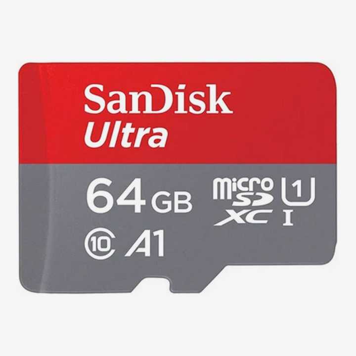 SanDisk Ultra microSDXC 64GB Speed UHS-I Card Class @10 Microsd Memory Card