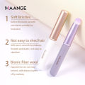 MAANGE 2Pcs Lipstick & Concealer Smudge Brush -Compact, Portable with Protective Lid MAG51520. 