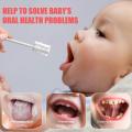 Mengshan【2025 Version】 2025 NEW Oral Baby Paper Stick Gauze Disposable Baby Special > 30pcs/Box Tongue Cleaner Toothbrush Cleaning Brush Stick Teeth Care. 