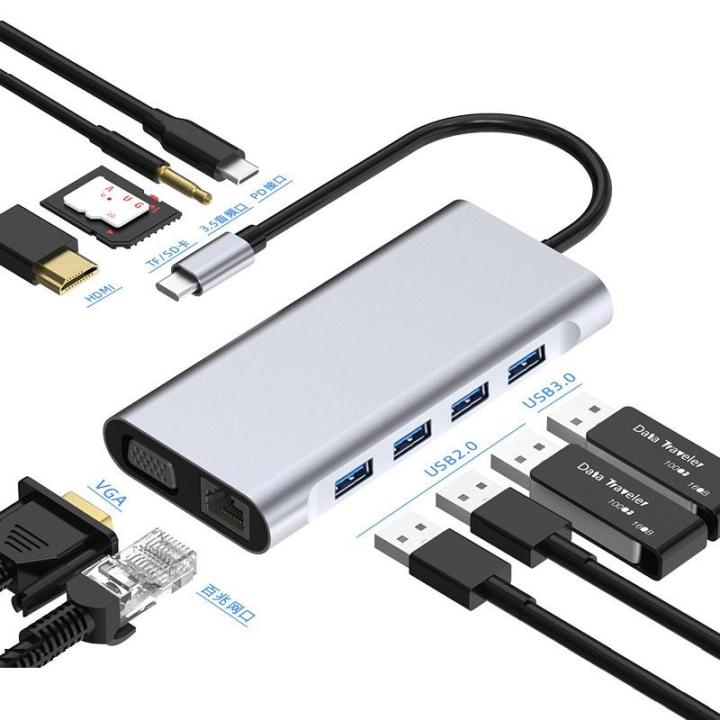 Type C Dock USB C Hub 3.0 Splitter Multiport Adapter