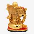 Golden Colour Laughing Buddha Statue. 