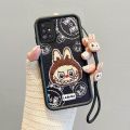 TAHANgTA Lanyard with Anti-Kapibara Cute Phone S515DLA515X-SMA515W-SMA515U-SMA515F-SM Luxury for Samsung Galaxy A514GA515U1SM-SM-Shell 3D Cartoon Labubu Drop Case. 