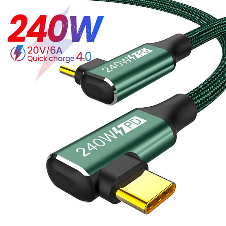 Usbc Razor Wire PD 240W 5A USB Type C To USB C Cable USB-C PD Fast Charging Charger ...