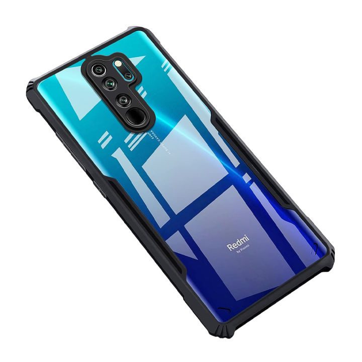 Bumper Case for Redmi Note 8 Pro - 360 Degree Protection | Protective Design | Transparent Back Cover