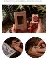 RHS Online 1PCS Flower Box Series Wooden Stamp Self Inking Seal Diary Journaling Decoration DIY Handmade Crafts Scrapbooking. 