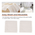 Muslin Cloths for Cooking, 50X50cm, Pure Cotton Cheese Cloth 3 Pcs. 