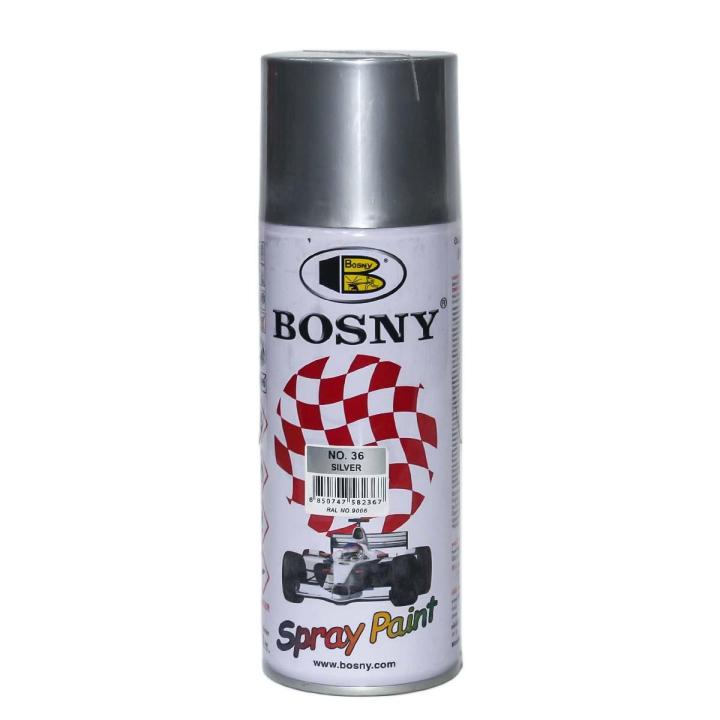 Bosny Silver Spray Paint