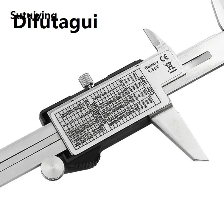 Difutagui%20High%20Quality%20Sutuiying%20Accurate%20measurement%20Tool%20Stainless%20Steel%20Digital%20Caliper%202025%206%20%7C150mm%20Measuring%20Instrument%20Vernier%20Calipers%20Ruler%20-%20Image%205