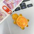 Stylish Turtle Keychain Glow In The Dark Tortoise Keyring Unique Adorable Keychain Gift for Backpack Handbag Students. 