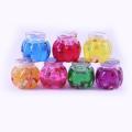 6pcs Multicolored crystal Mud Slime/Pumpkin design crystal slime/best slime. 