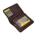 Brown PU Leather Casual Bi Fold Wallet For Men | Brown Solid Casual Wallet With 6 Card Holder Compartment. 