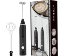 USB Electric Milk Frother - Stainless Steel Hand Blender for Coffee and Milk | USB Rechargeable Multipurpose Milk Frother. 