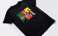 One Piece Anime Printed Black T-Shirt. 