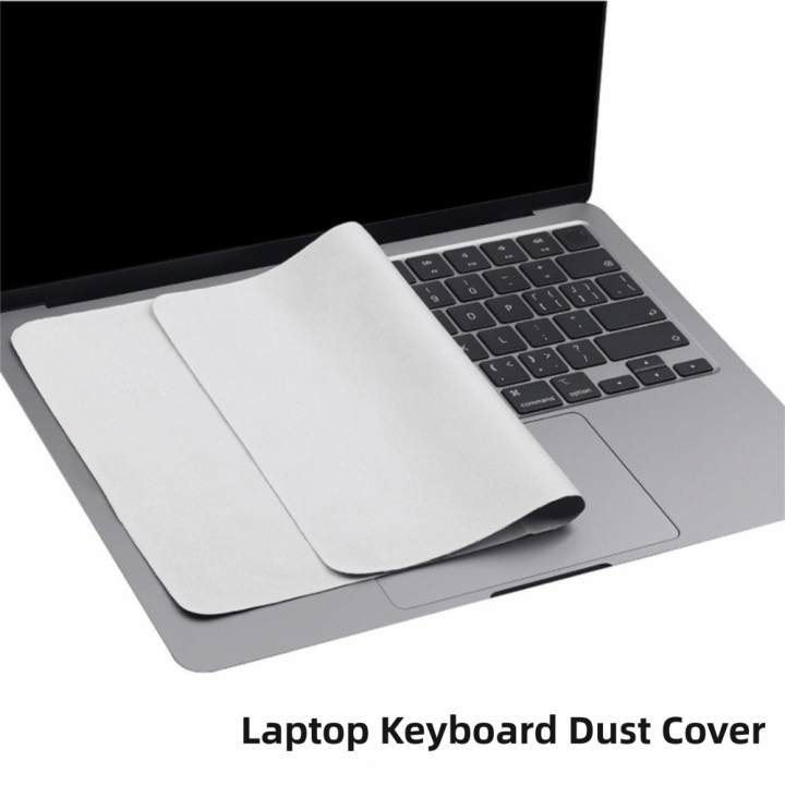 Computer%20Care%20Microfiber%20Cleaning%20Cloth%20Soft%20Dustproof%20Keyboard%20Cover%20Lightweight%20Reusable%20Laptop%20Screen%20Cleaner%20for%20MacBook%20Pro%2013/14/15/16%20Inch%20Office%20Use%20-%20Image%206