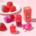 Wenefang Fruit Juice Lip Tint Non-stick Cup Liquid Lipstick and Blush 2 In1 Profesional Long Lasting Waterproof Water Lip Stain Lips cheek Makeup 8ml. 
