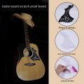 2Pcs Guitar Pickguard Anti-Scratch Guard Plate Self-Adhesive Pick Guard Sticker for Acoustic Guitar Parts. 