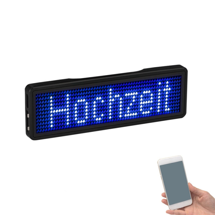 5X%20Bluetooth%20LED%20Name%20Badge%20Rechargeable%20Light%20Sign%20DIY%20Programmable%20Scrolling%20Message%20Board%20Display%20LED,Type%205%20-%20Image%203