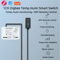Tuya Zigbee 1 Gang Smart Switch, Passive Dry Contact Relay AC85-250V. 