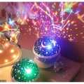Color full Star Master Projector Night Lamp with Auto Rotating. 