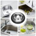 3 3/8 Inch Kitchen Sink Stopper Stainless Steel Garbage Disposal Plug Kitchen Sink Plug Fits Standard Kitchen Drain Size. 