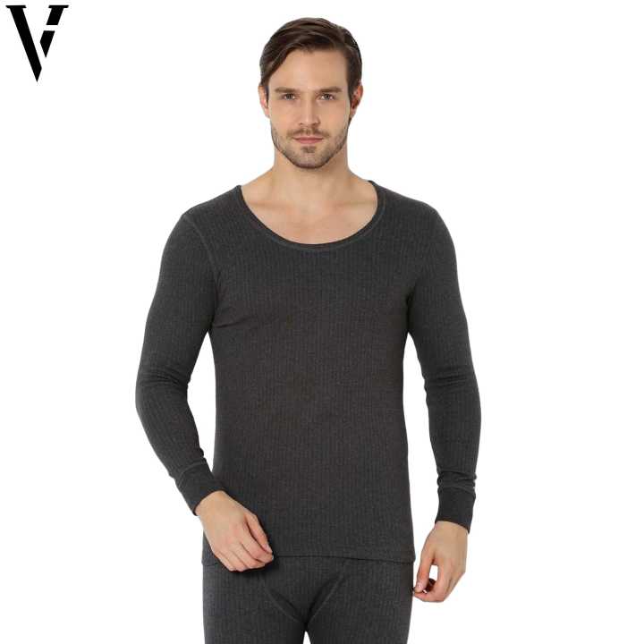 Van Heusen Men's Charcoal Thermal Vest/Top (Vest Only) - 71002