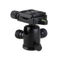 Mjack? ZM-03 Photography Tripod Ball Head Ballhead+Quick Release Plate Pro Camera Tripod. 