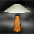 Table Lamp U-shape with White Shade. 