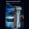 Mini Turbo Violent Fan Turbo Jet Blower Fan 90000RPM Electric Air Duster Fan Adjustable Speed 60m/S Turbo Violent Fan Car Cleaning Blower Fan A. 