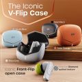 GOBOULT Newly Launched Z40 V2.0 with 70H Playtime, Quad Mic ENC, 45ms Low Latency, 13mm Bass, Legacy Continues, IPX5, BTv 5.4, TWS Truly Wireless in Ear Earbuds. 