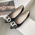 Close Party Wear Flat Shoes For Women. 