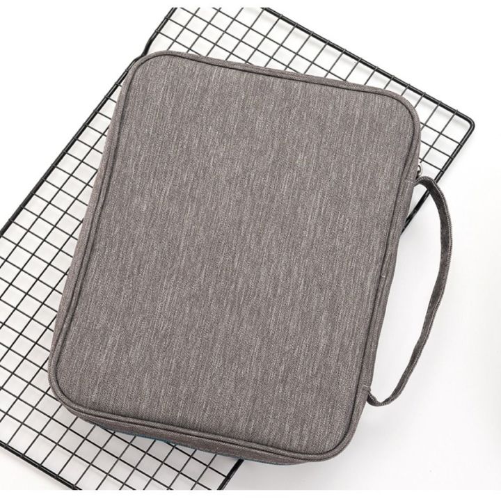 New%20With%20Handle%20Zipper%20Bible%20Cover%20Multilayer%20Large%20Capacity%20Church%20Bag%20Gift%20Multifunctional%20Carrying%20Book%20Case%20-%20Image%205