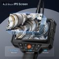 Difutagui High Quality Sutuiying 1080P360° Steering Industrial Endoscopic Camera 8mm 5 |IPS Screen Fashion Single And Dual Lens To Inspect Automotive Engines, Pipes. 