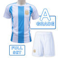 Argentina A Grade Home Jersey Set For Men | Full Set. 