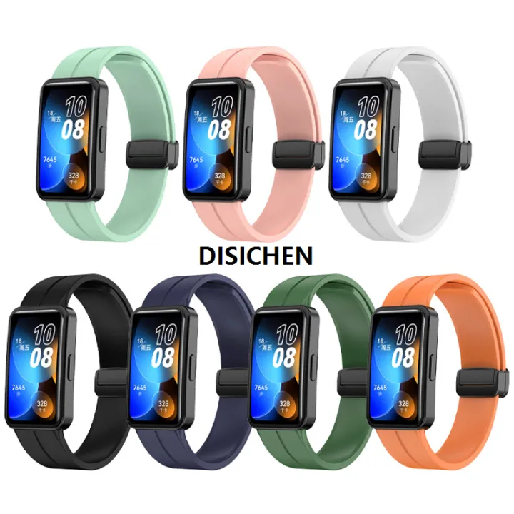DISICHEN%20Silicone%20Magnetic%20Strap+Case%20For%20Huawei%20Band%2010%209%20Bracelet%20Replacement%20Soft%20Wristband%20For%20Huawei%20Band%208%20TPU%20Protective%20Cover%20Bargain%20price%20-%20Image%203