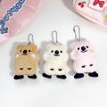 Small-sized Koala keychain Huggable Plush Plush koala keychain Stuffed  keychain for Keychain accessory Bag decoration Backpack pendant  collectible. 