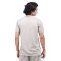 Light Brownish Grey Premium Cotton Solid Round Neck T Shirt For Men. 