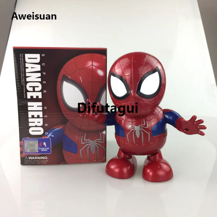 Difutagui%20Marvel%20Iron%20Man%20Dance%20Action%20Figures%20Sing%20Led%20Light%20Spiderman%20Robot%20Sales%20promotion%20Model%20Avengers%20Super%20Hero%20Robots%20Kid%20Doll%20Christmas%20Toy%20Gift%20-%20Image%202