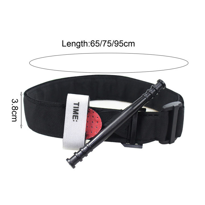 SuperRide Compact Tourniquet Portable Lightweight Tourniquet for First Aid Medical Emergency Easy Single-handed Application