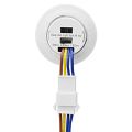 LKPCIGCXM Mini Motion Sensor Light Switch 110-220V PIR Sensor Smart Detection Time Adjustable Infrared Induction Detector. 